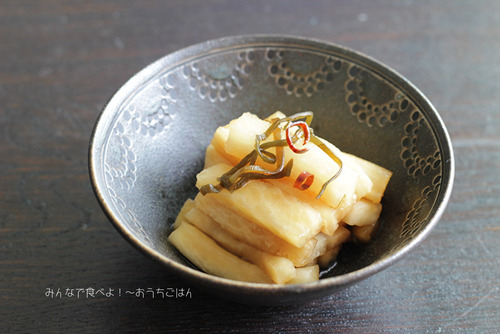大根のぱりぱり漬け