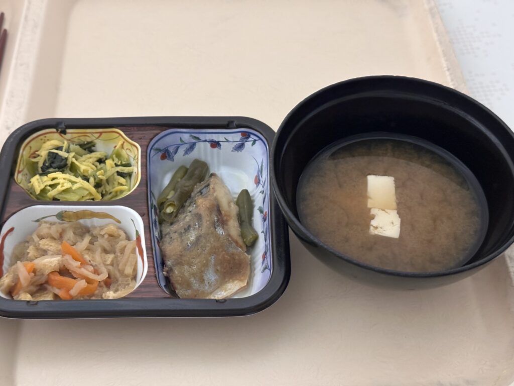 ダイエット入院5日目朝食