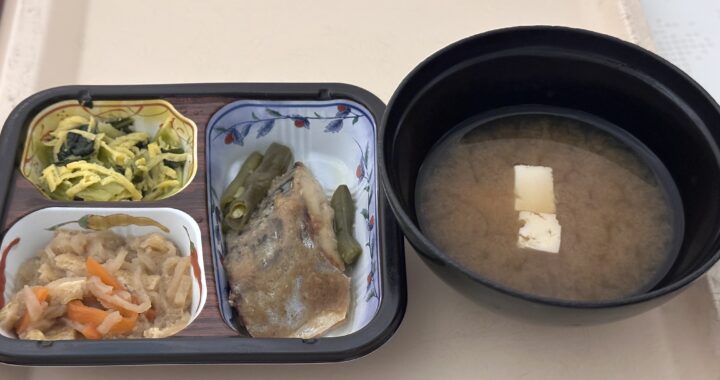 ダイエット入院５日目朝食