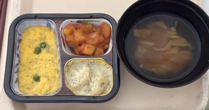 ダイエット入院６日目朝食