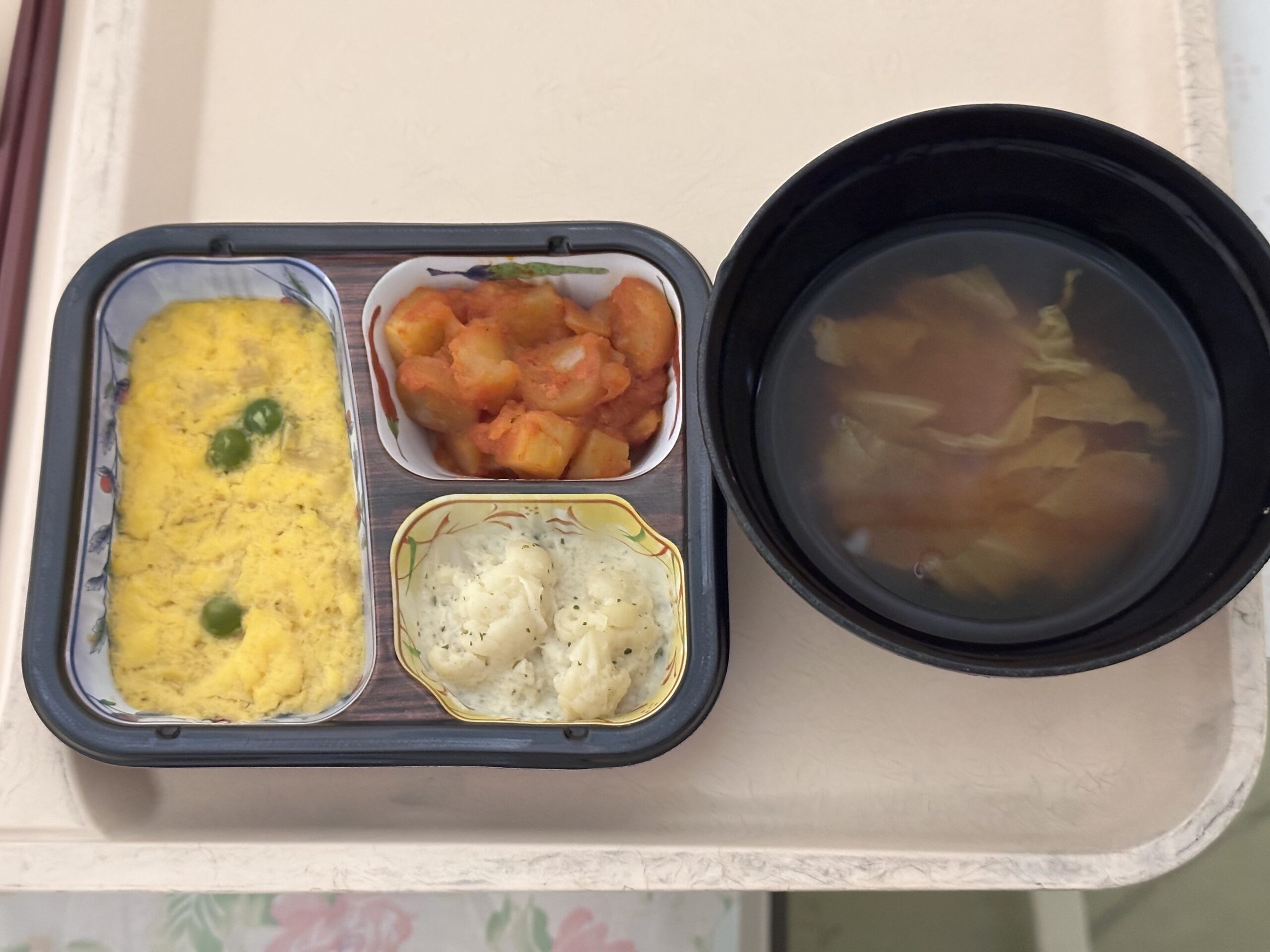 ダイエット入院６日目朝食