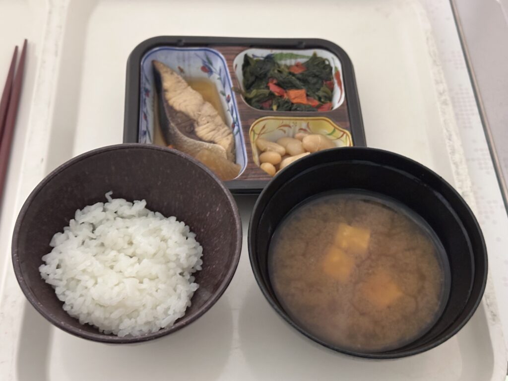 ダイエット入院七日目朝食