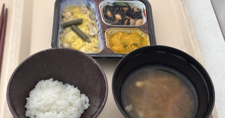 ダイエット入院8日目朝食