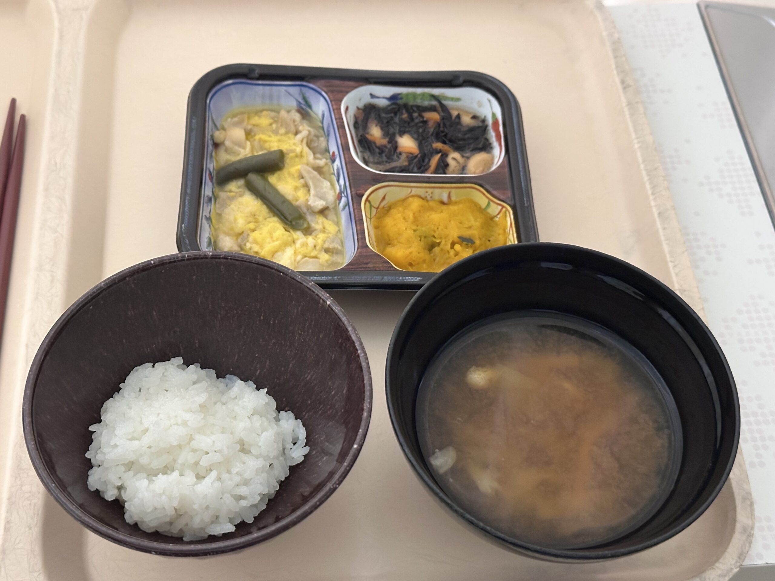ダイエット入院8日目朝食