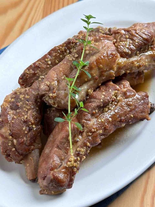 ハニーマスタードスペアリブ