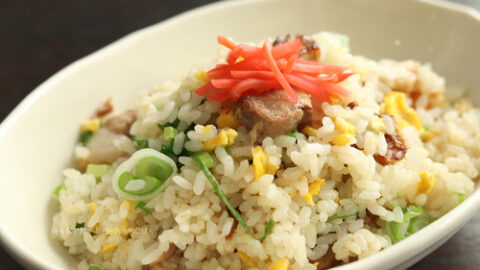 煮豚チャーハン