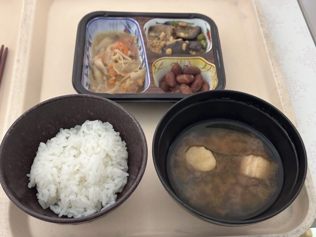 ダイエット入院9日目朝食