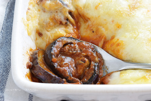 なすのミートグラタン