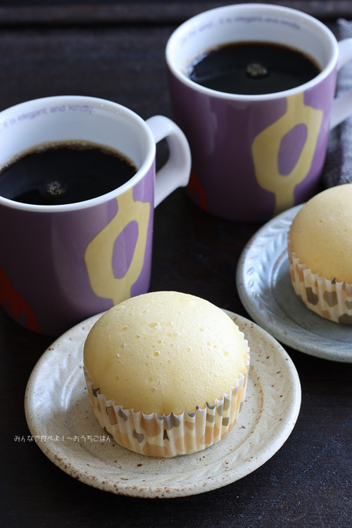 まあるい練乳蒸しパン